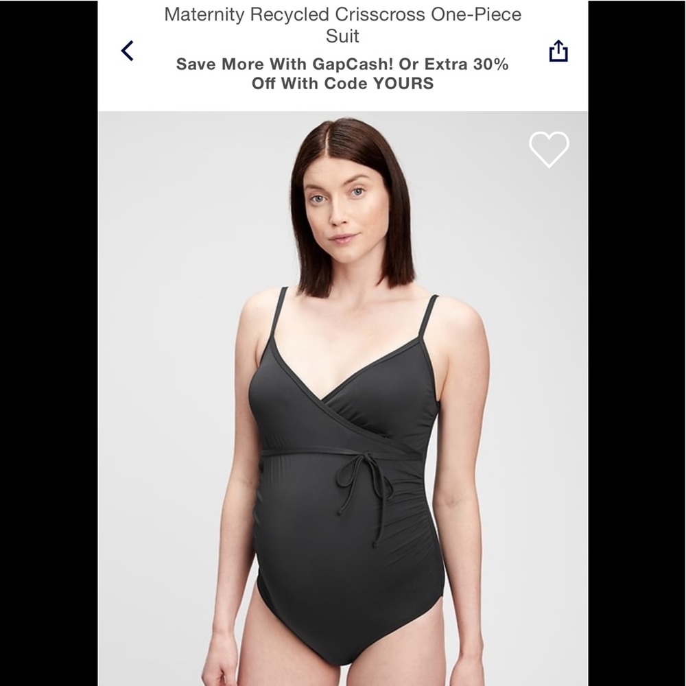 Gap maternity bathing suit